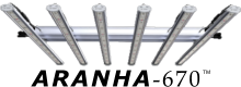 ARANHA-670 LED grow light